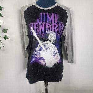 Rockin Artwork Jimi Hendrix Graphic TShirt